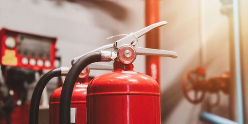 Fire extinguisher for Tri-Township fire prevention and safety information