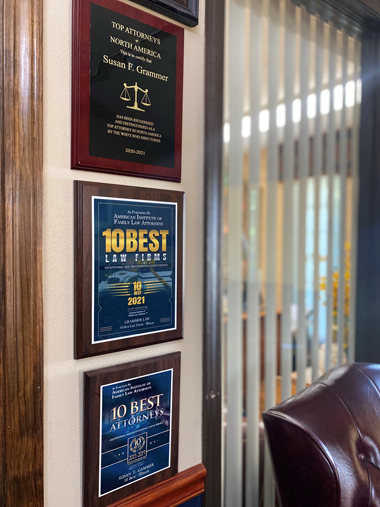 Attorney's Plaques — East Alton, IL — Law Office of Susan F. Grammer