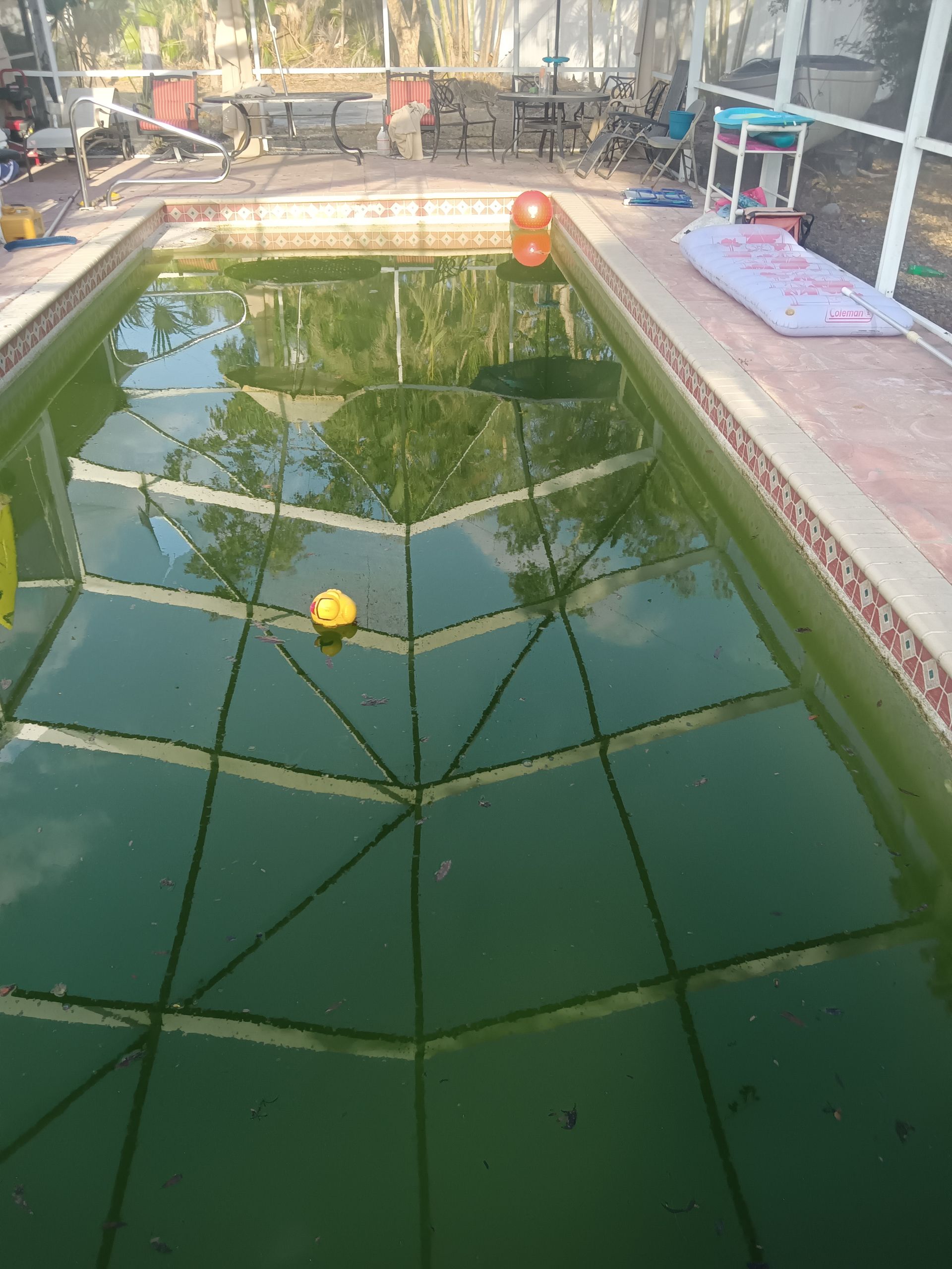 Pool Before