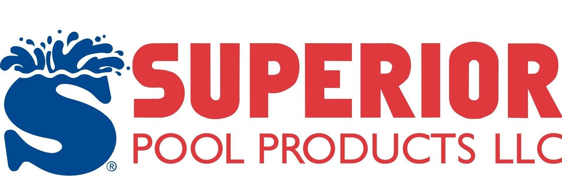 Logo for Superior Pool Products LLC: a blue 