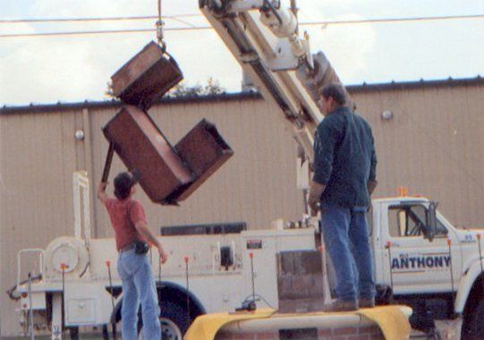 Roger Downing helping