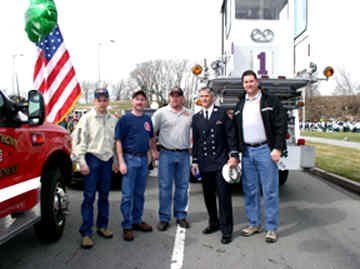 Jerry Angle; Roger Downing; Chris Schurle; Joe Huber and Tim Eaton