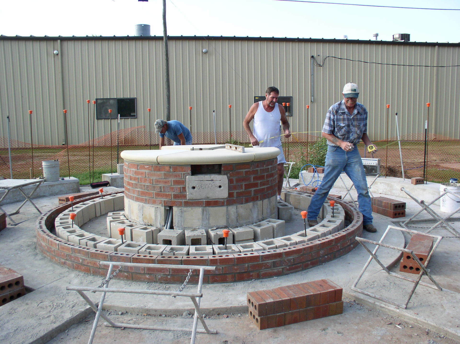 memorial pedestal work