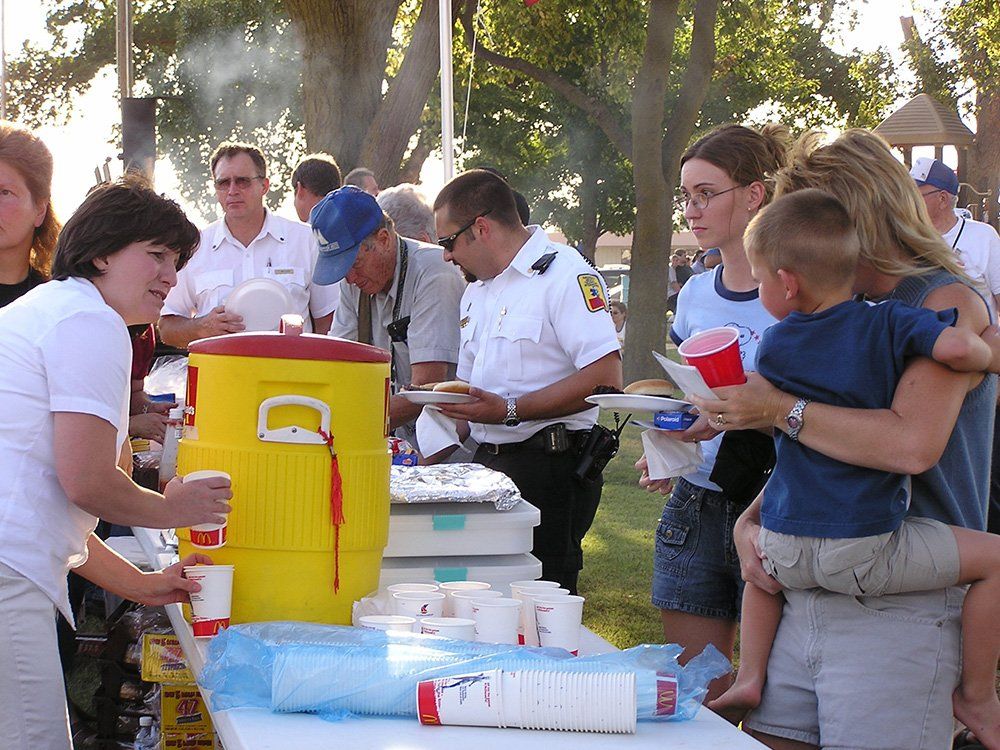 The AFD wives and friends