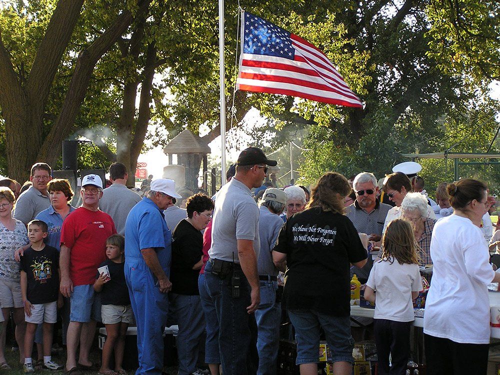 The Heroes and their guests