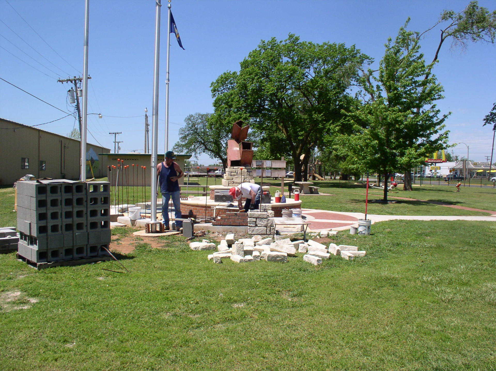 two men in wtc steel