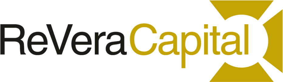 A logo for a company called revera capital