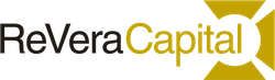 A logo for a company called revera capital
