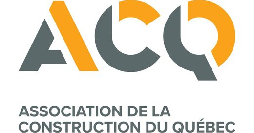 le logo de l association de la construction du québec