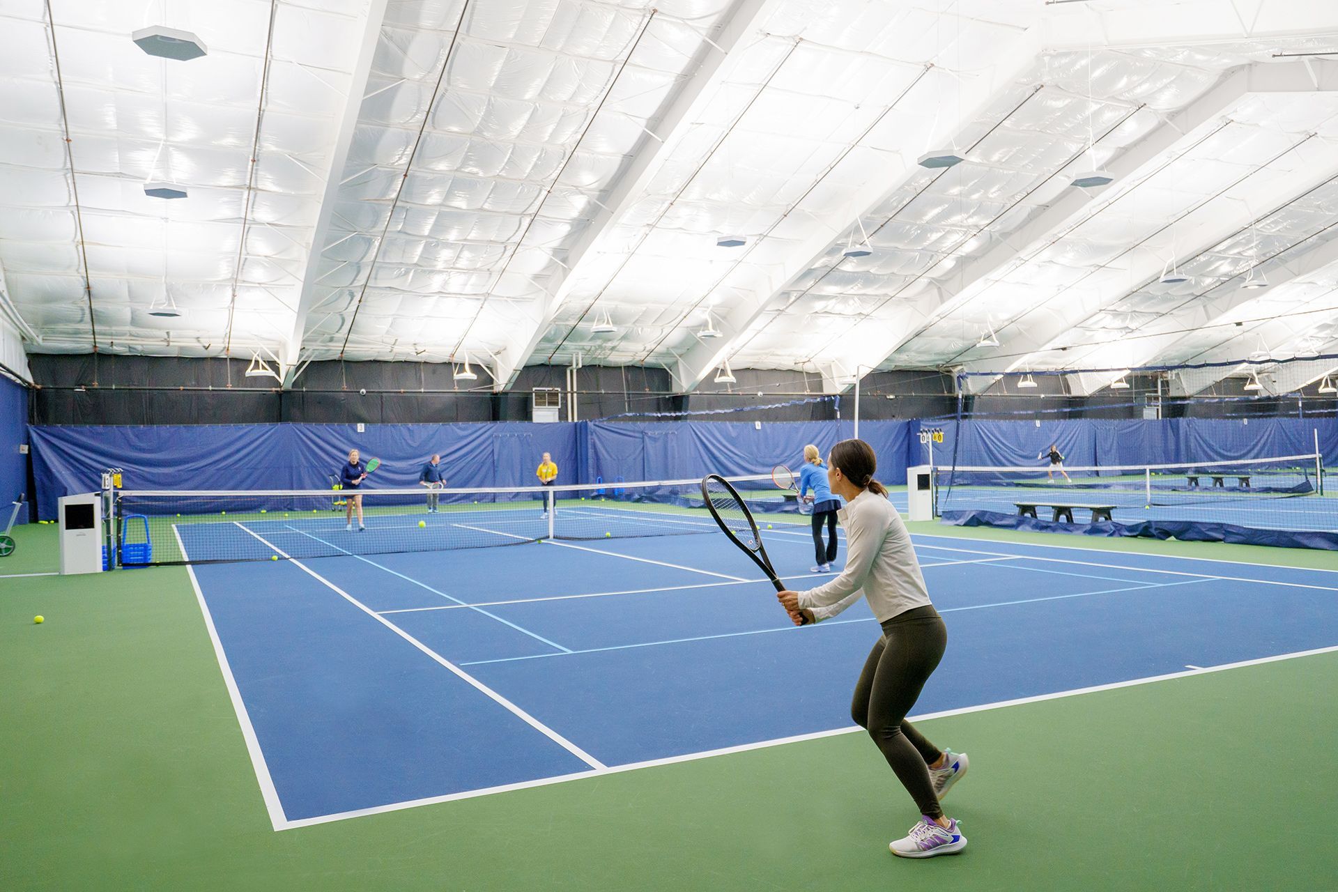 Playing Tennis