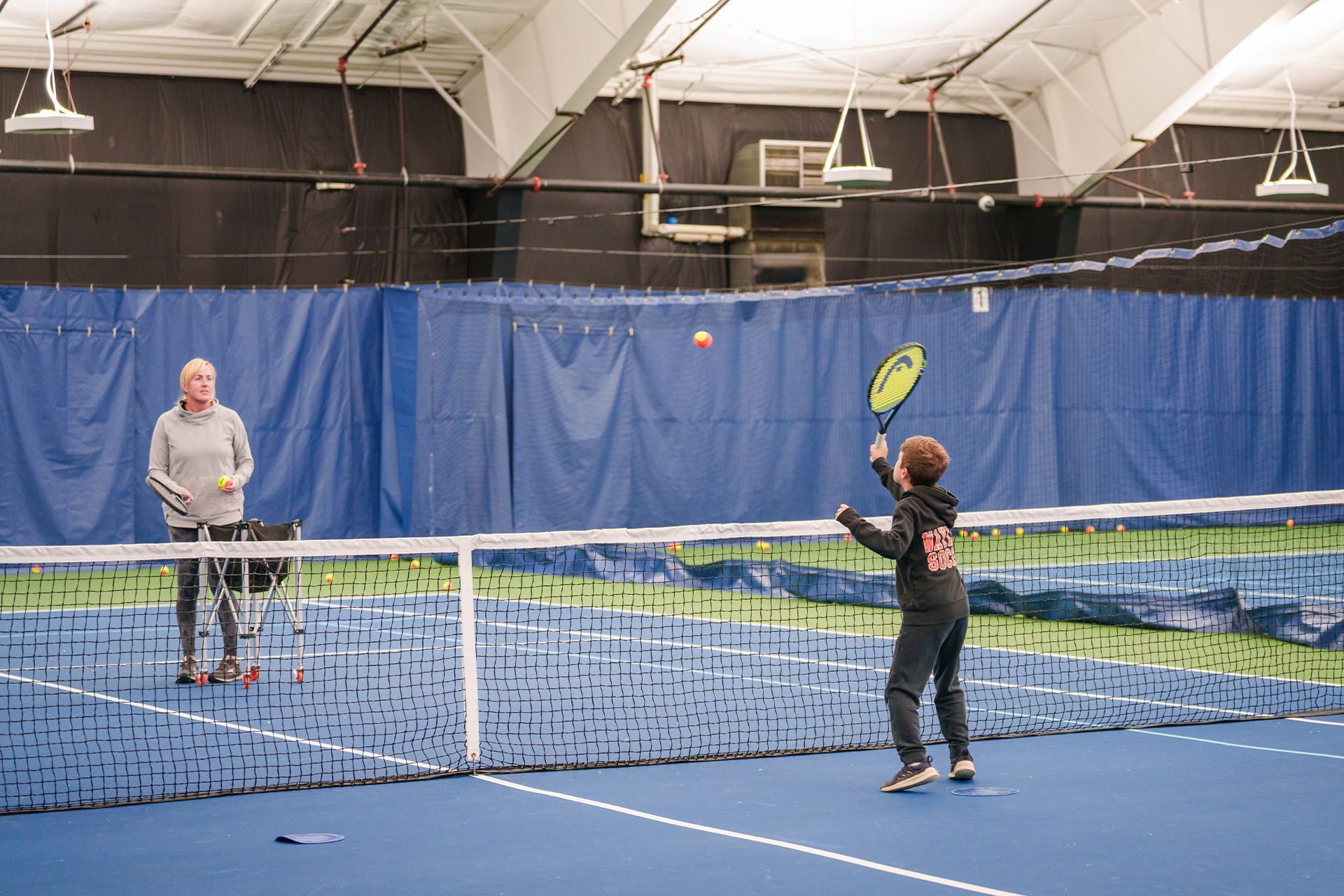 Playing Tennis