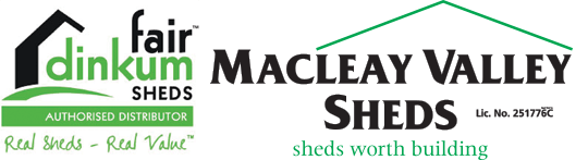 Macleay Valley Sheds Logo
