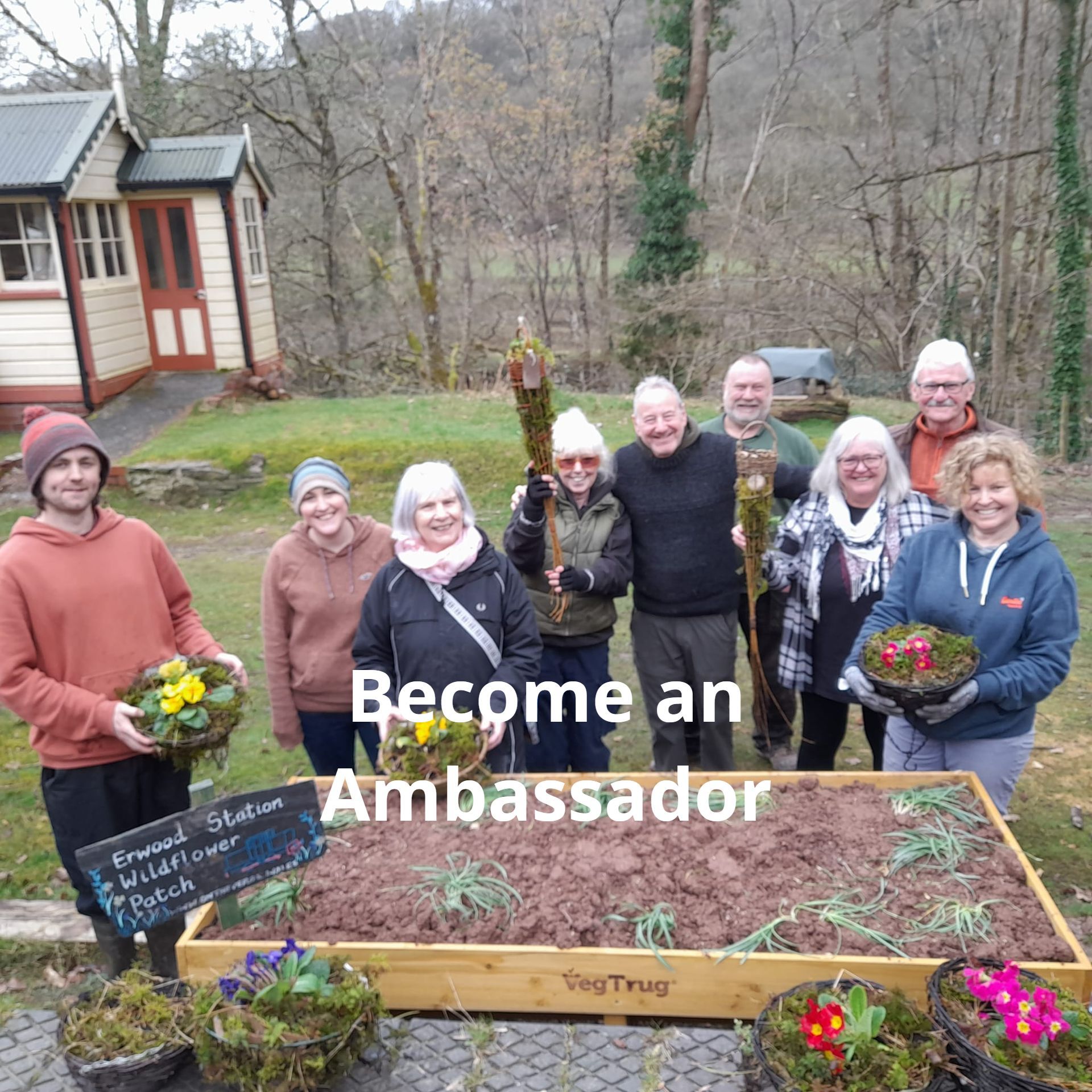 1 Metre Matters at Erwood Station March 2024