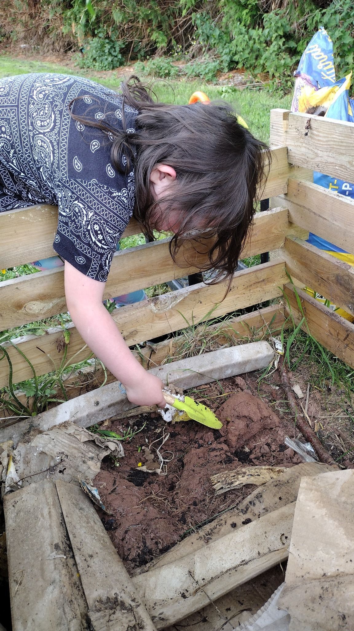 Our Tiny Veg Growers planting