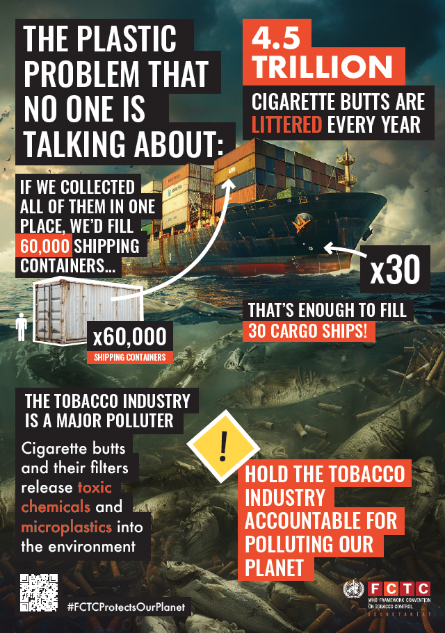 Tiny But Deadly: the Cigarette Butt
