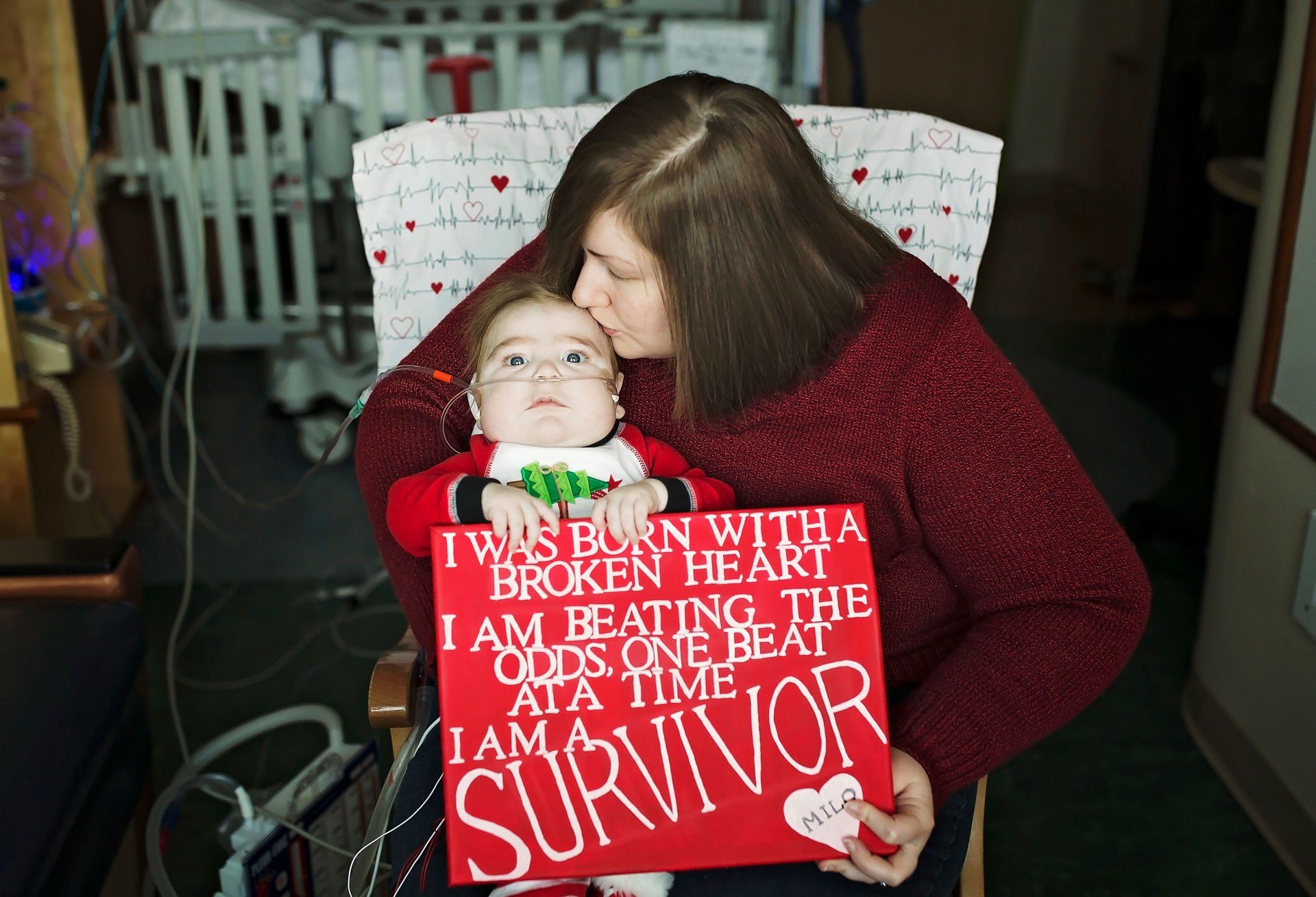 child chd survivor in the hospital world of broken hearts
