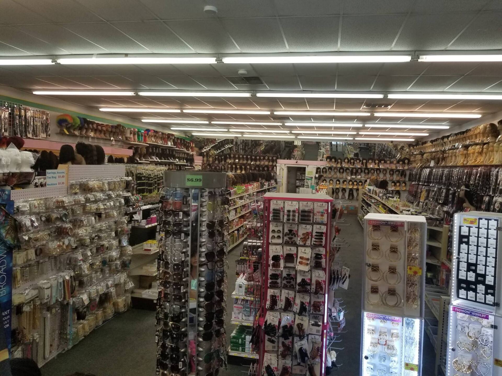 assortment of beauty supplies