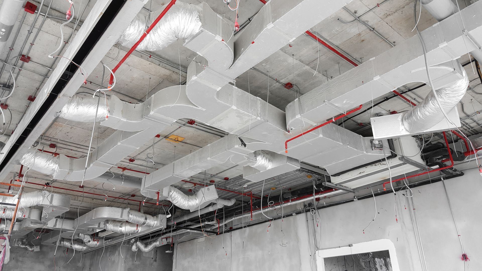 professional industrial HVAC installation