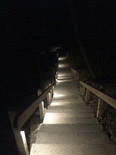 Stairway — Natural Bridge Station, VA — Roscher Electric