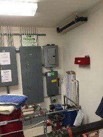 Electrical Room — Natural Bridge Station, VA — Roscher Electric