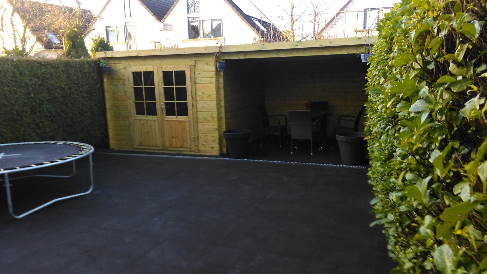 Blokhutten-overkappingen