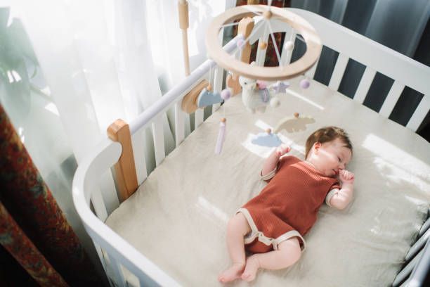 Baby Sleeping in the Crib — Jackson, MS — Capital City Children & Adolescent Clinic, PLLC