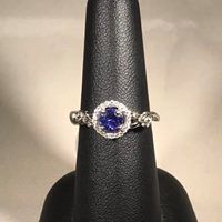 Violet Stone Ring — Asheville, NC — Gold & Diamond Connection