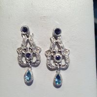 Water Droplets Inspired Earrings — Asheville, NC — Gold & Diamond Connection
