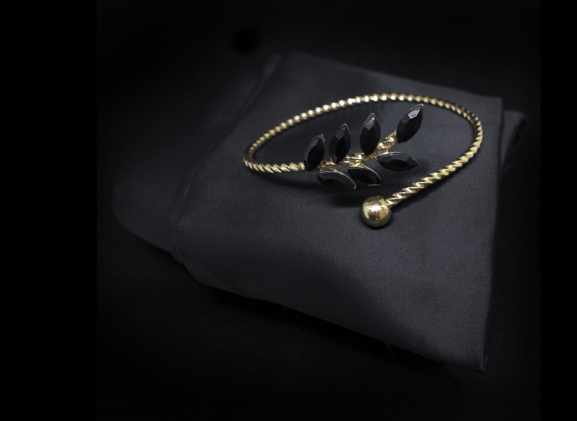 Black Diamond With Gold Bracelet — Asheville, NC — Gold & Diamond Connection