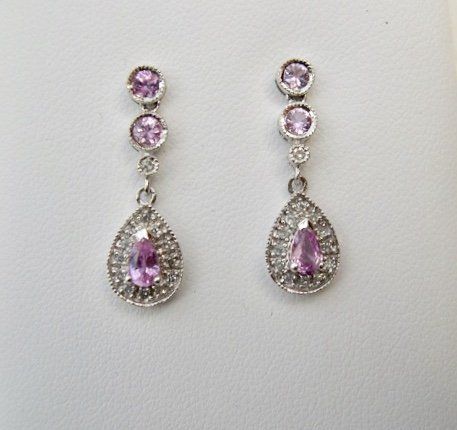 Pink Earrings — Asheville, NC — Gold & Diamond Connection