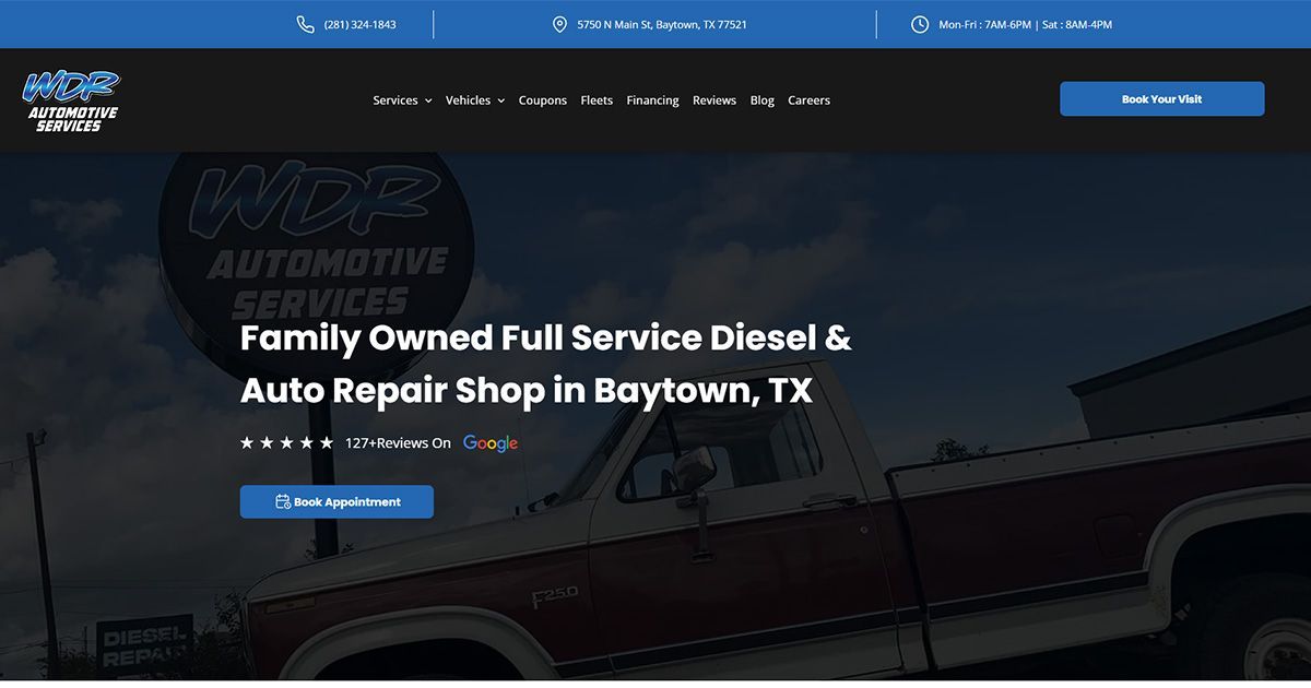 WDR Automotive Services Auto Repair, Baytown, TX