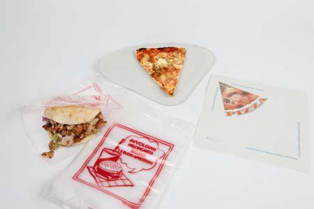 Contenitori monouso per pizzeria