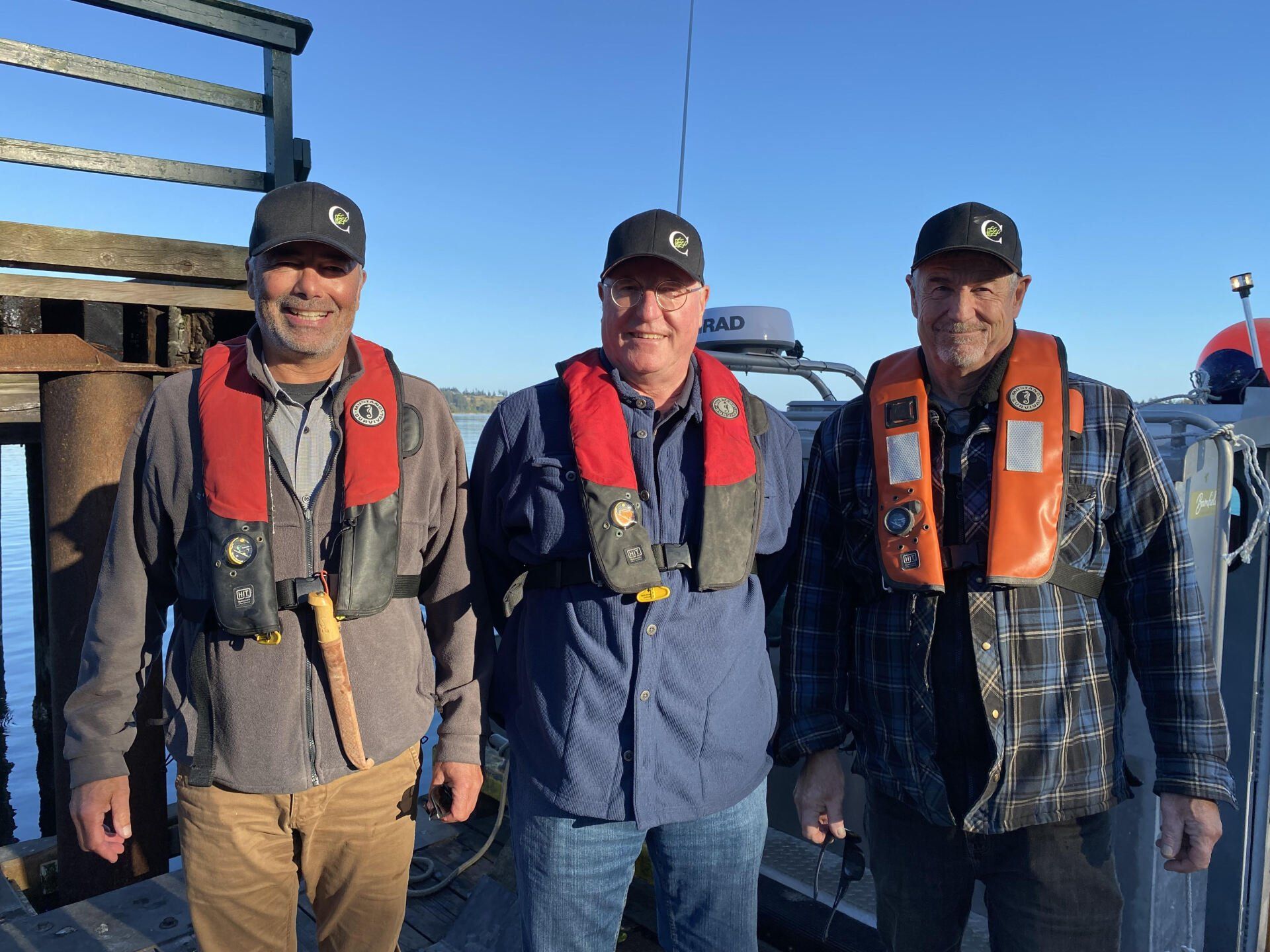 Co-founders of Cascadia Seaweed