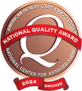 Villa Bronze National Quality Award | Harbor Village Rehabilitation and Nursing Center