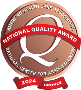 Villa Bronze National Quality Award | Harbor Village Rehabilitation and Nursing Center