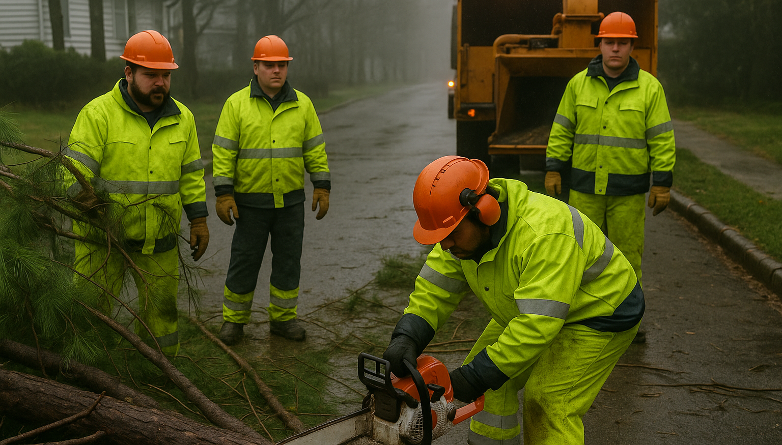 Emergency Storm Cleanup | Bay Area Land Service Calvert