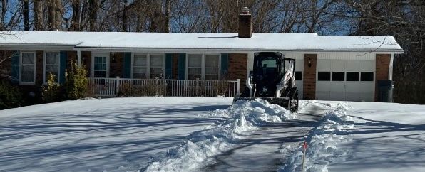 plowing a driveway in calvert county md