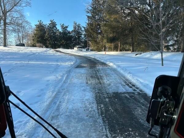 road plowing in calvert county md