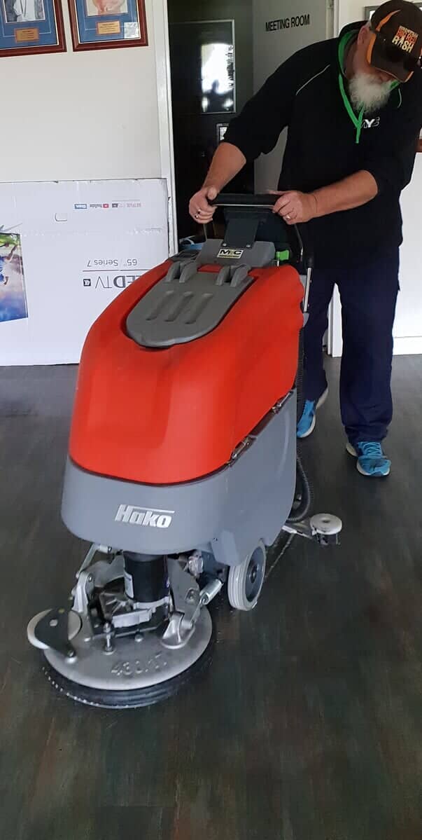 Vinyl floor cleaning 2 — Cleaning Projects in Mulwala, NSW