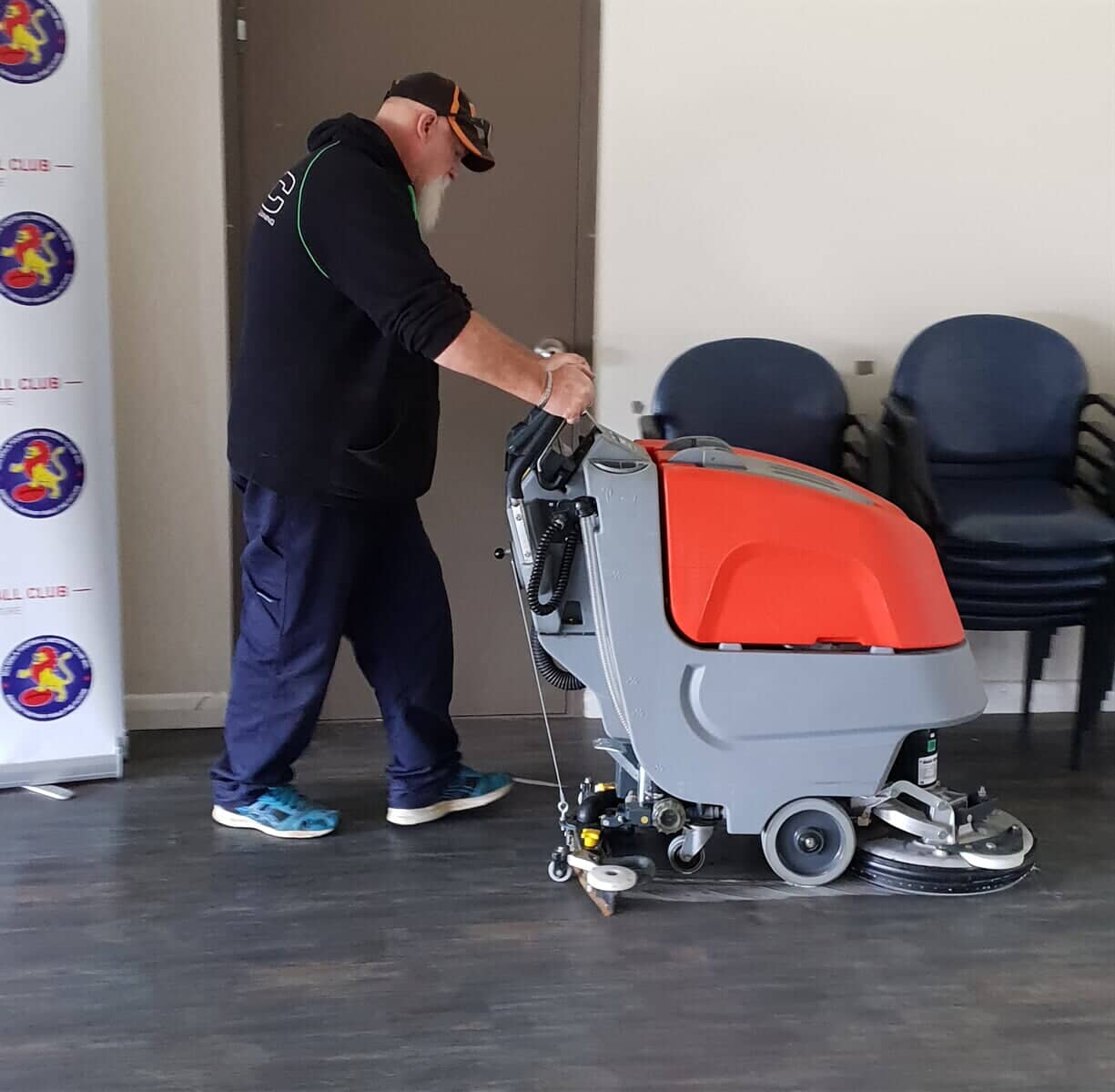 Vinyl floor cleaning 4 — Cleaning Projects in Mulwala, NSW