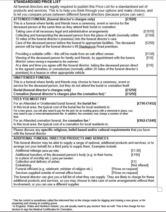 Arranging a Funeral Remotely with Quantock Funeral Directors Simple