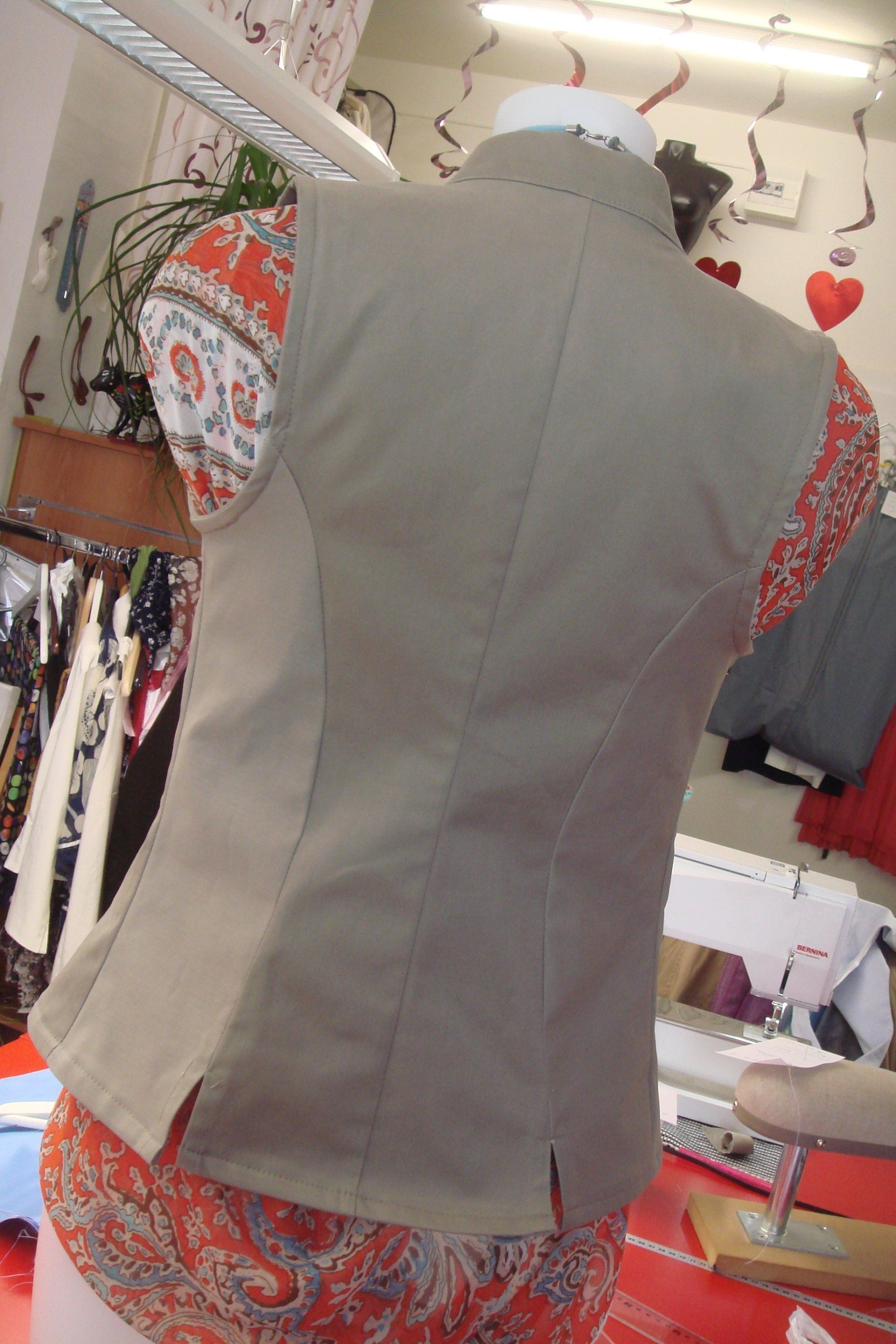 GKhan atelier Couture Chailly - Transformation de veste