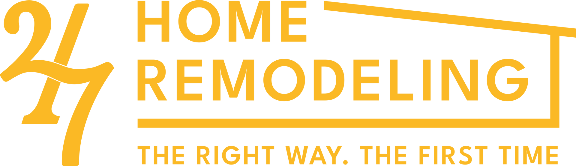 247 Home Remodeling Logo