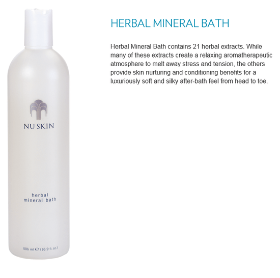 Nu Skin Herbal Mineral Bath