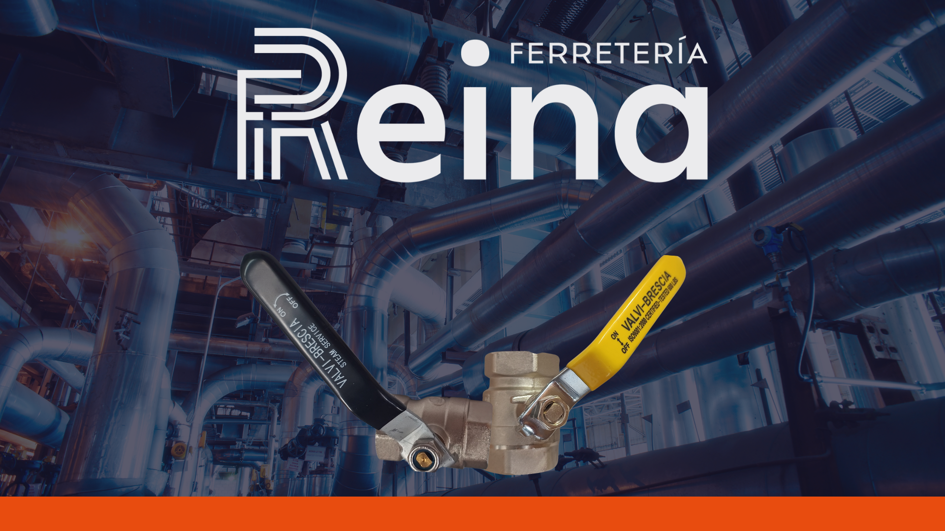 Válvula Valvi-Brescia de alta presión para control de agua, gas y vapor en sistemas industriales