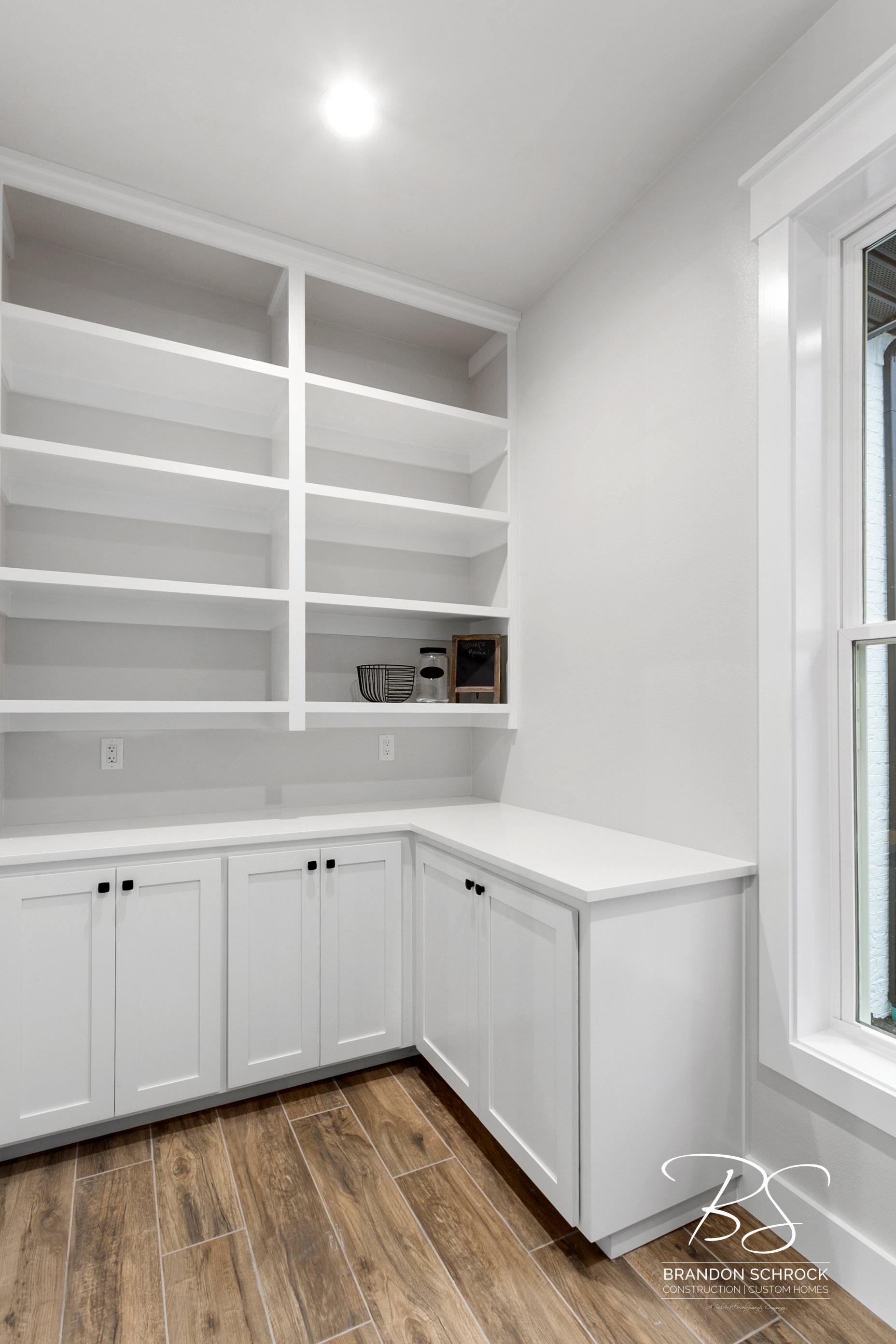 custom home build pantry inspiration