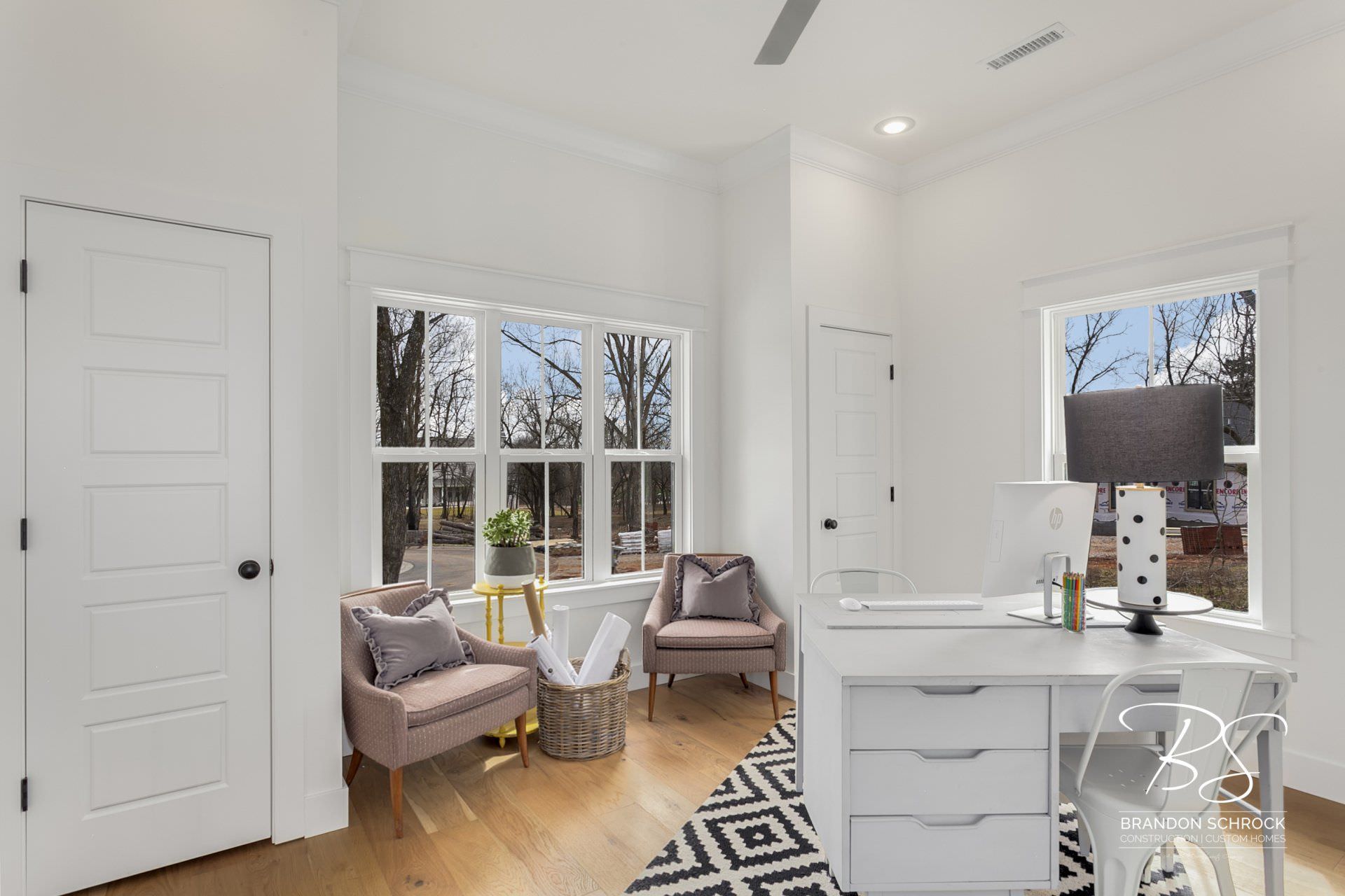 eclectic modern office