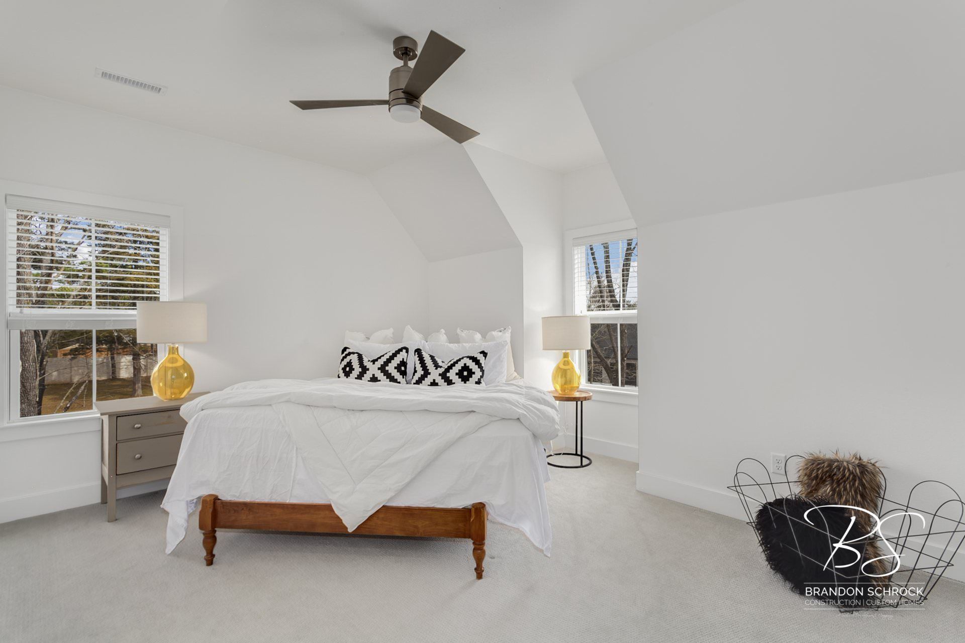 eclectic modern bedroom