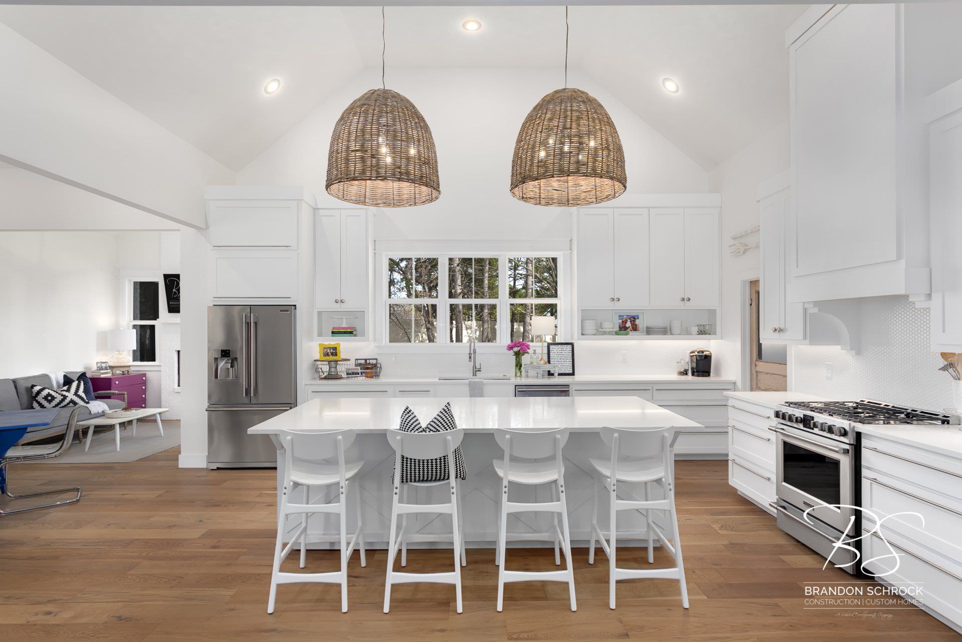 eclectic modern kitchen