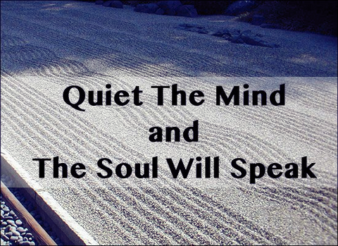 Quiet the mind